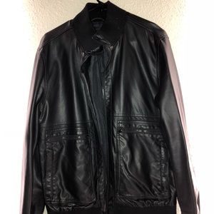 Men’s H&M Black Leather Jacket